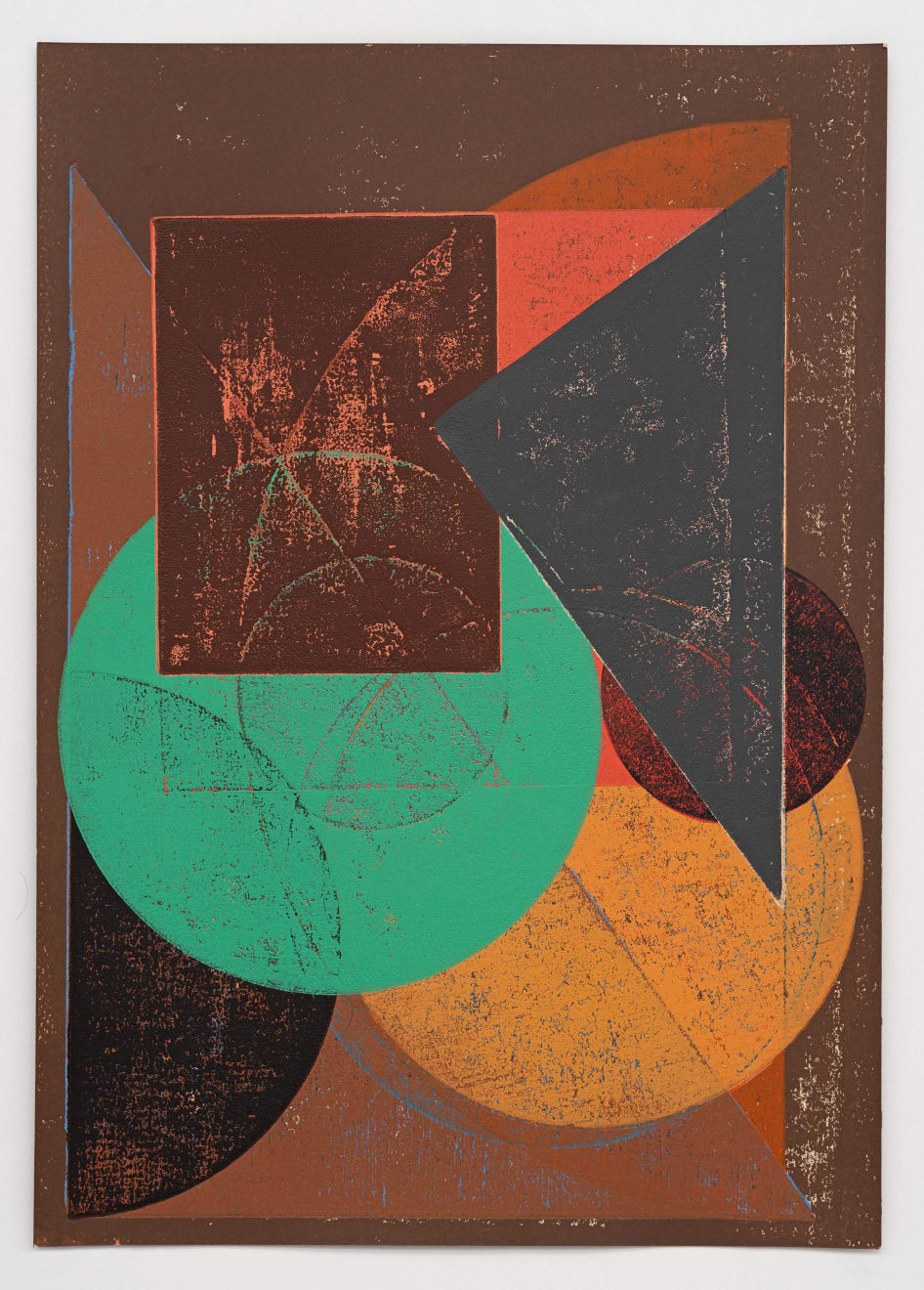 Raphaël Zarka, “Gnomonic wood”, 2023