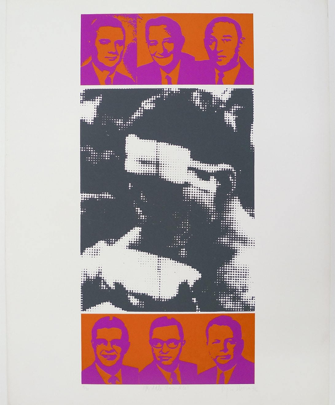 Regina Silveira, “Middle class & co.”, 1972