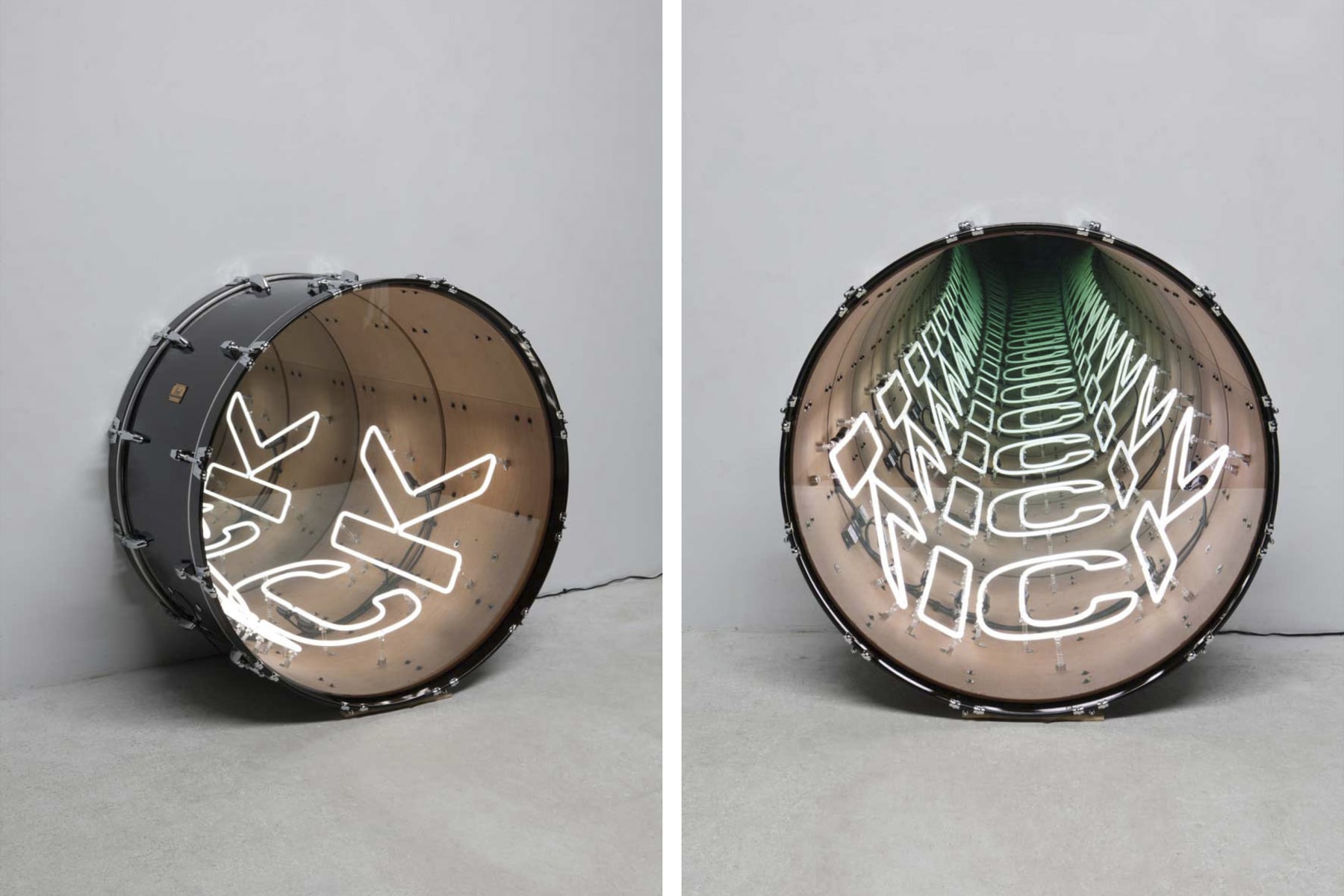 Iván Navarro, “Kick 2”, 2010