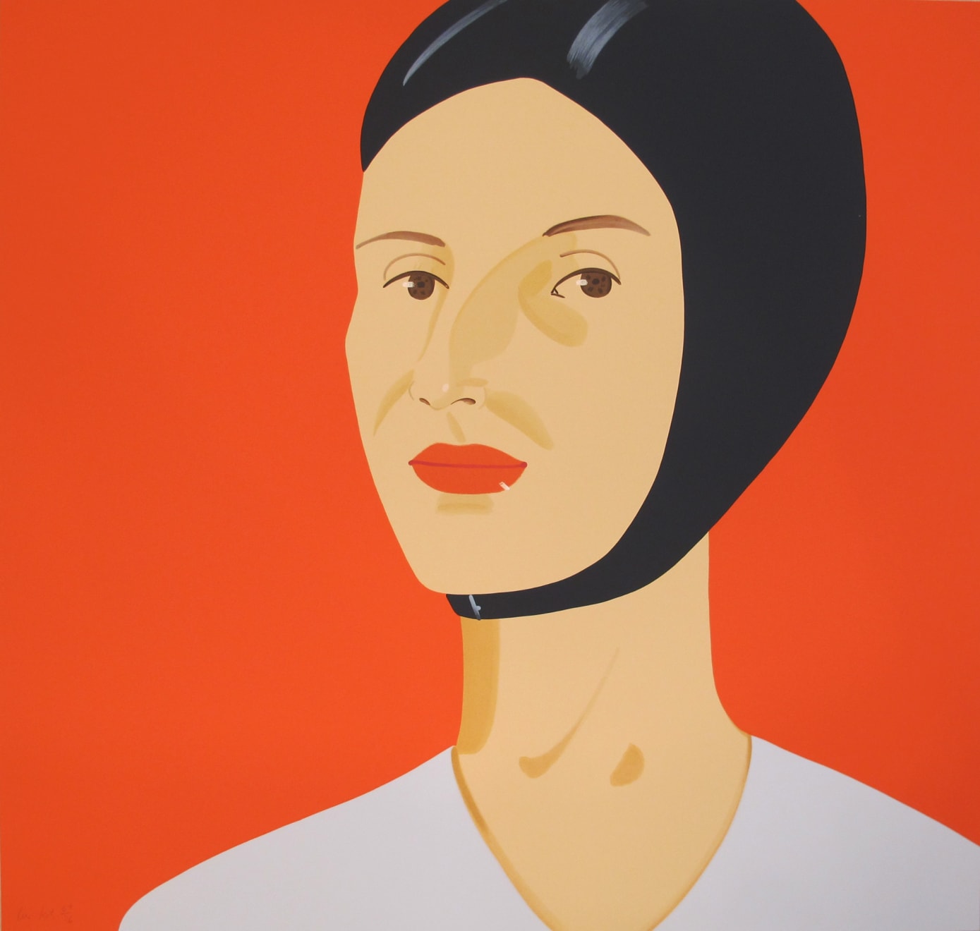 Alex Katz, ¨Bathing Cap (Ada)¨, 2012