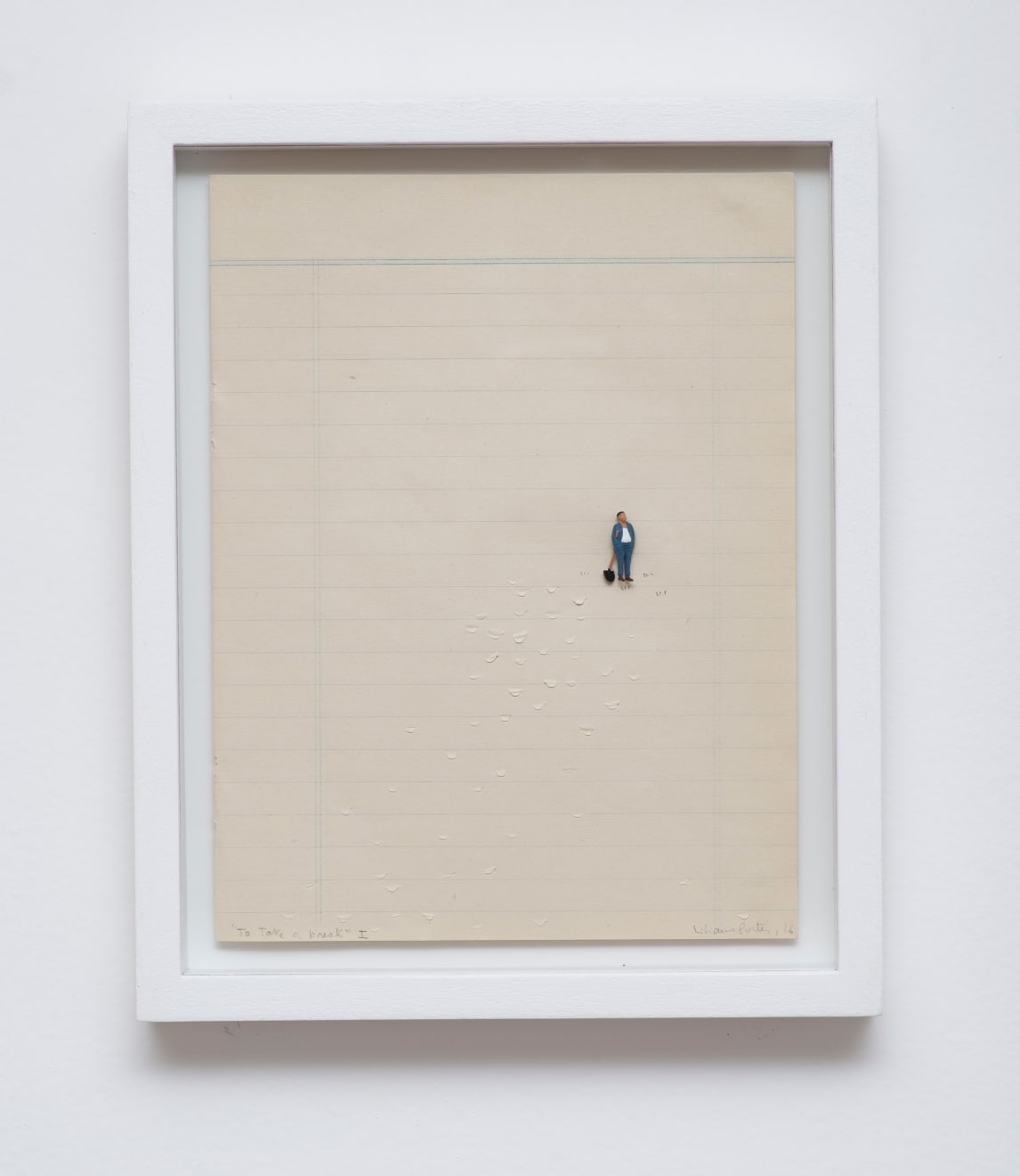 Liliana Porter, To Take a Break I, 2016