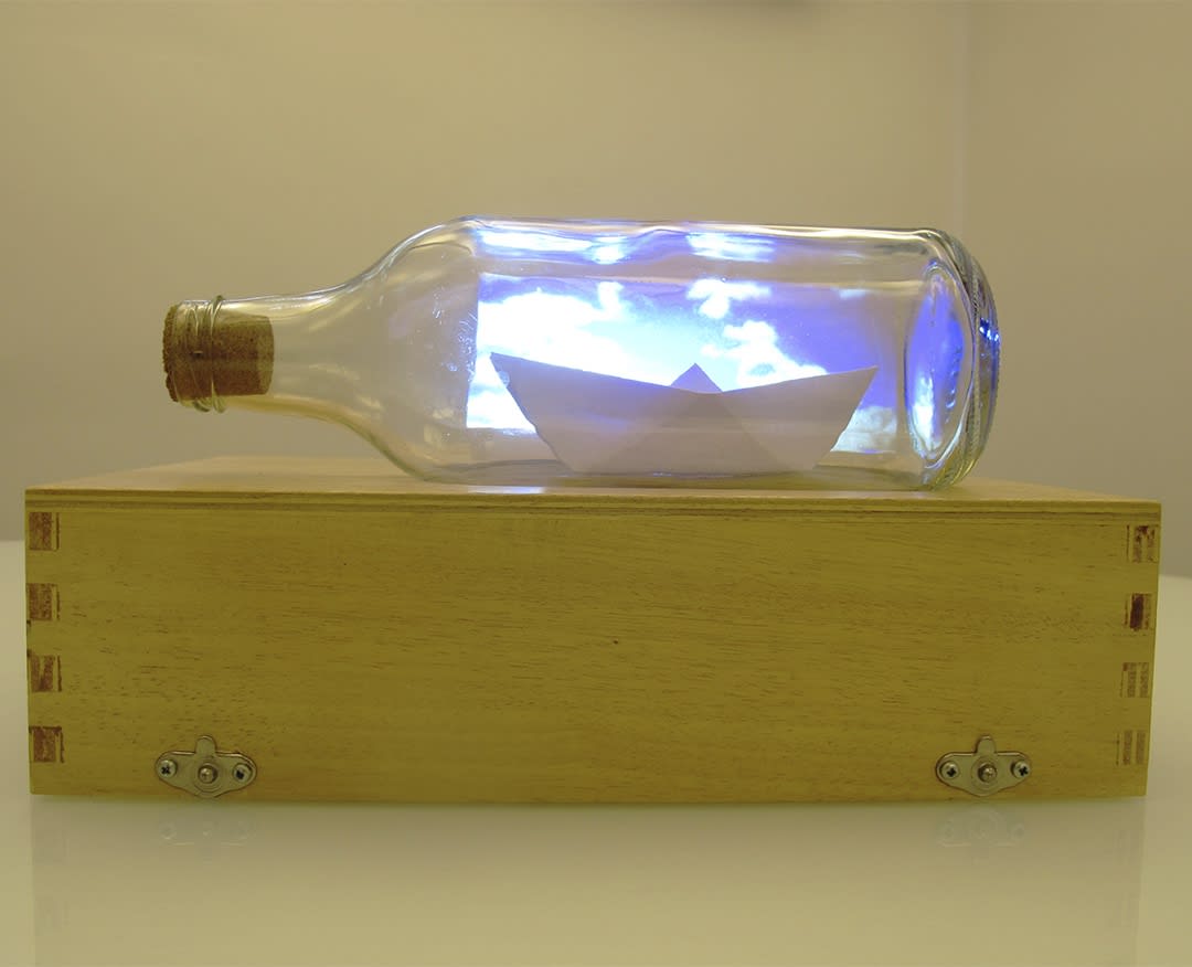 Eder Santos, “Message In A Bottle”, 2014