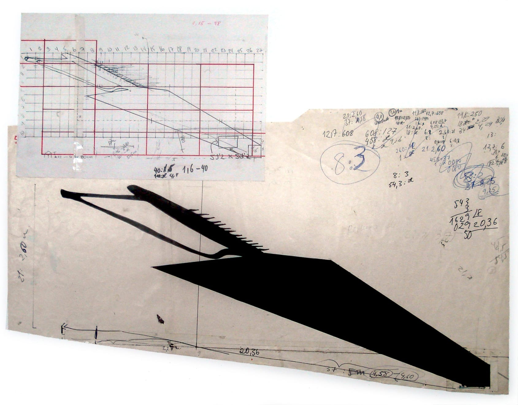 Regina Silveira, In Absentia (M.R.), 1993