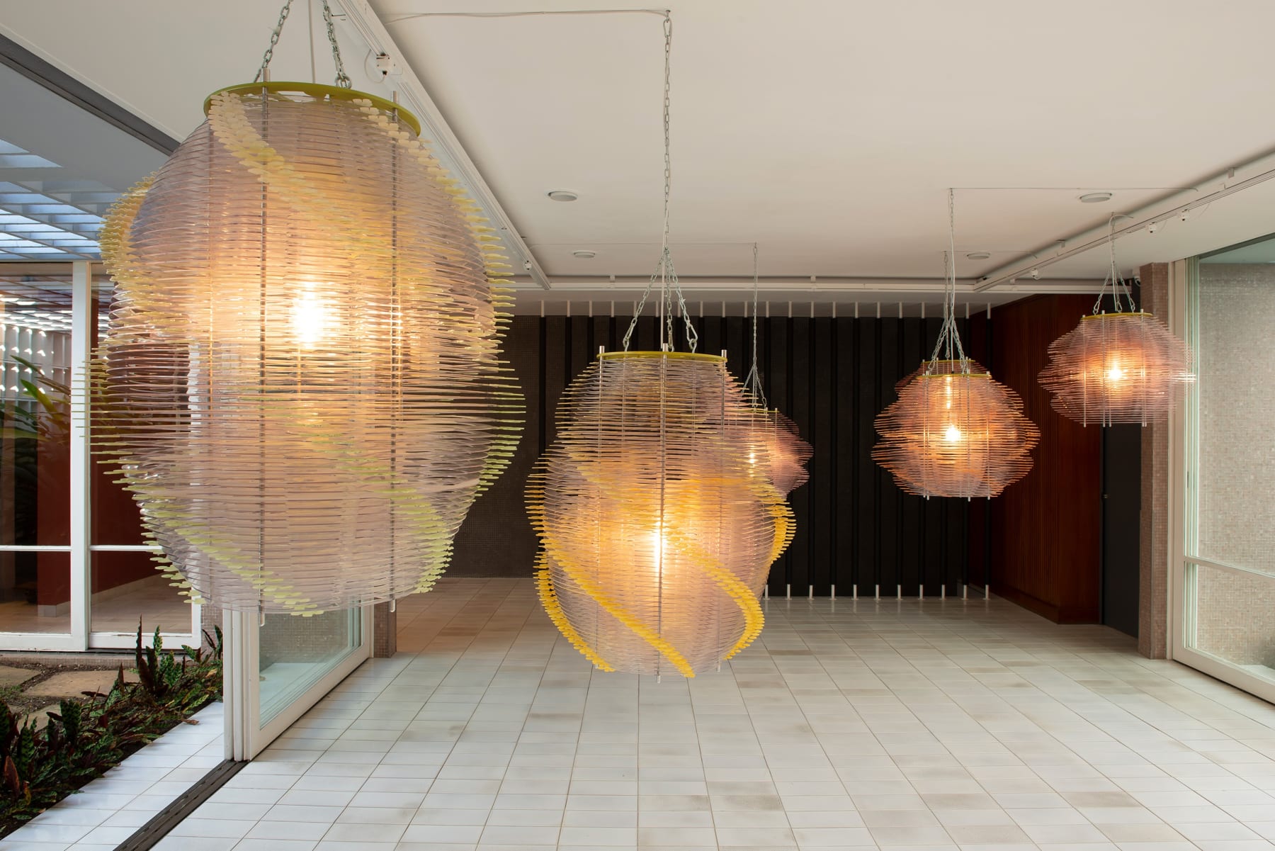 Jorge Pardo, exhibition view ¨Flamboyant¨ , 2020