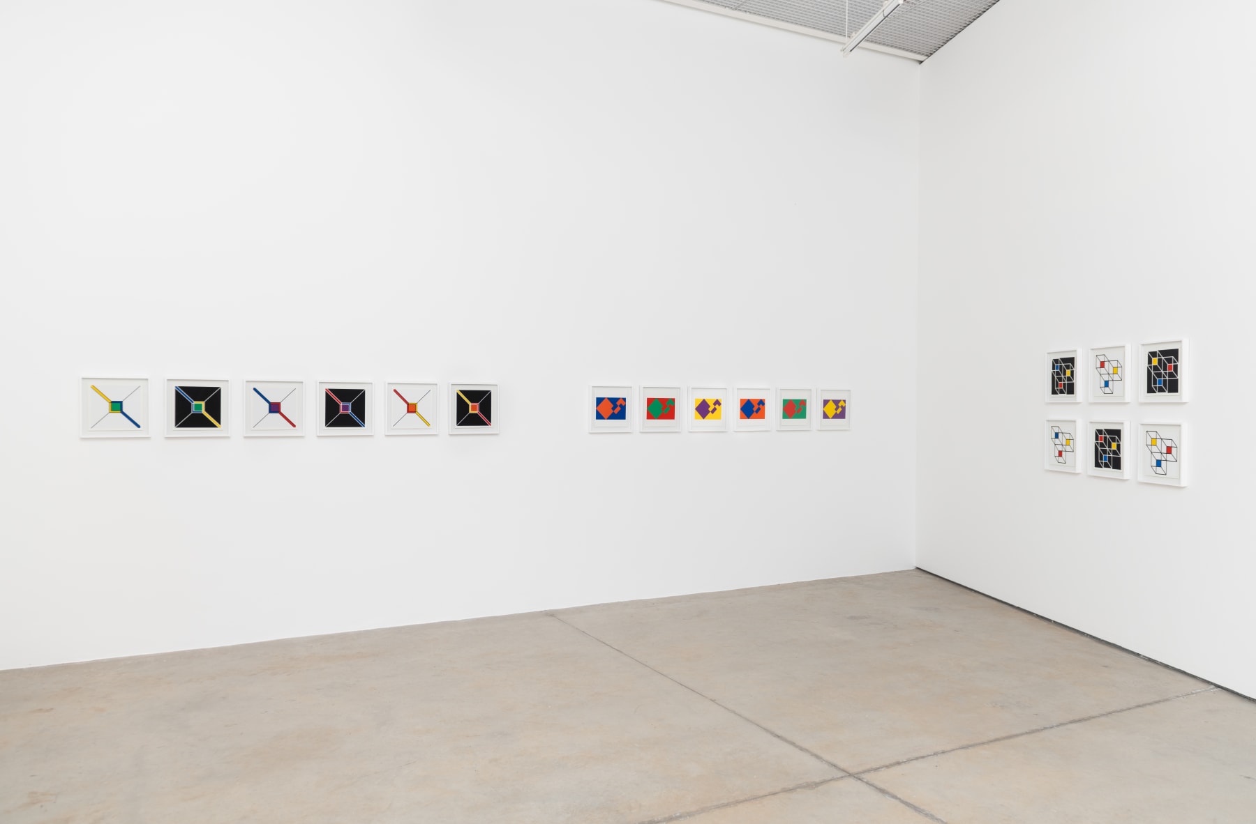 Geraldo de Barros, vista da exposição