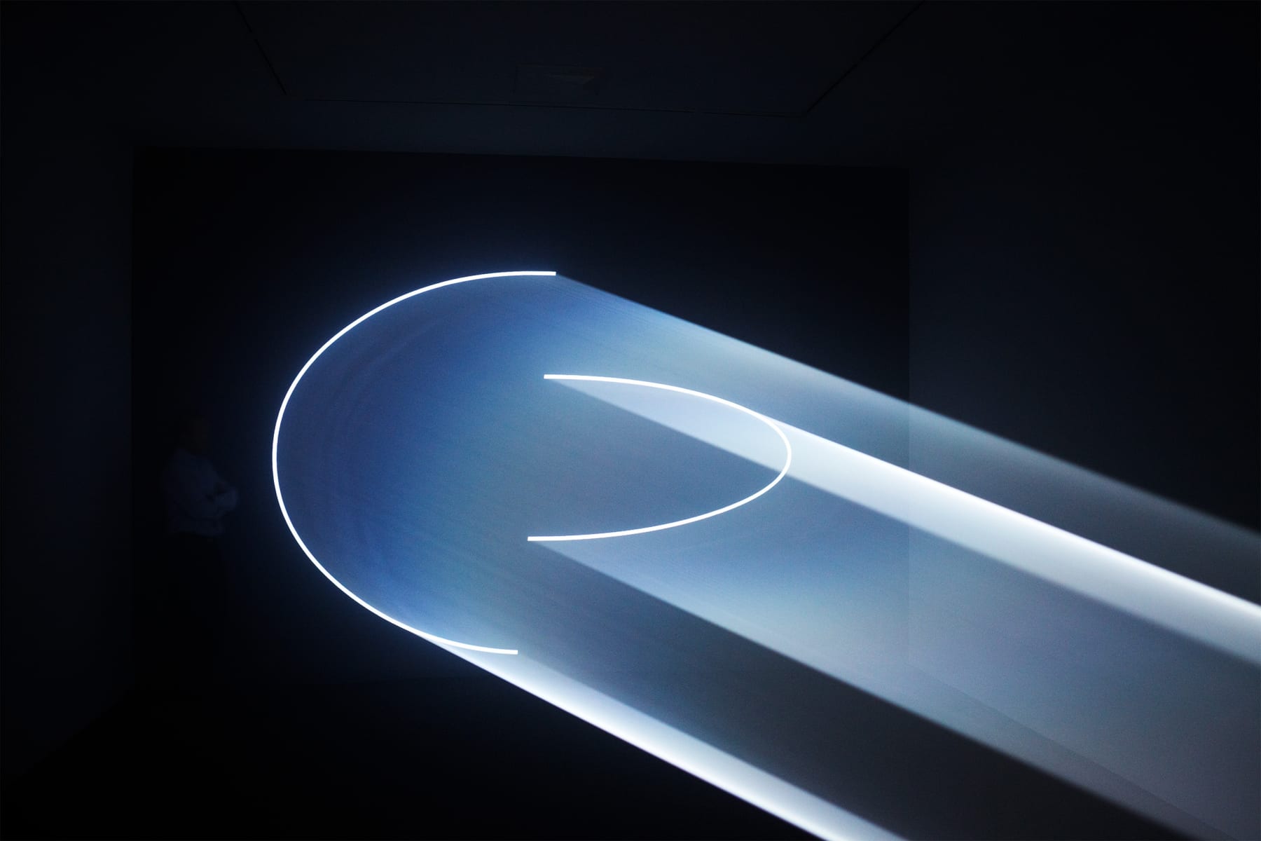 Anthony McCall, ¨Meeting You Halfway II¨, 2009