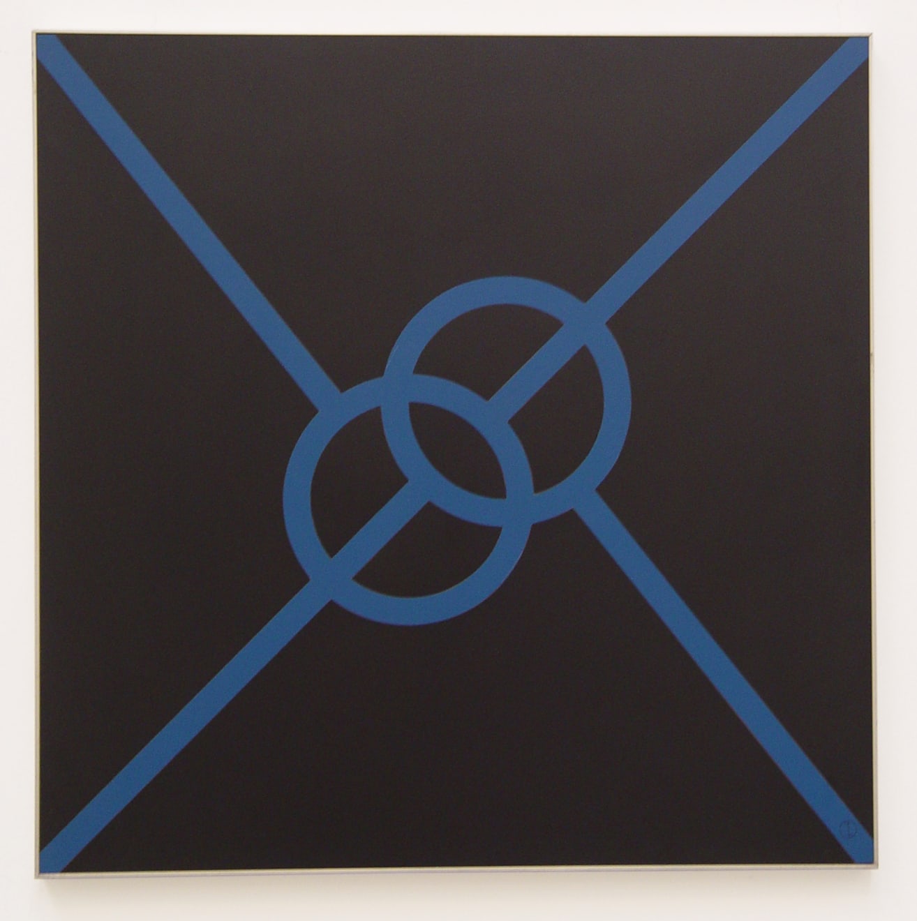 Geraldo de Barros, Indeterminante ótica de duas formas iguais, 1953/1996