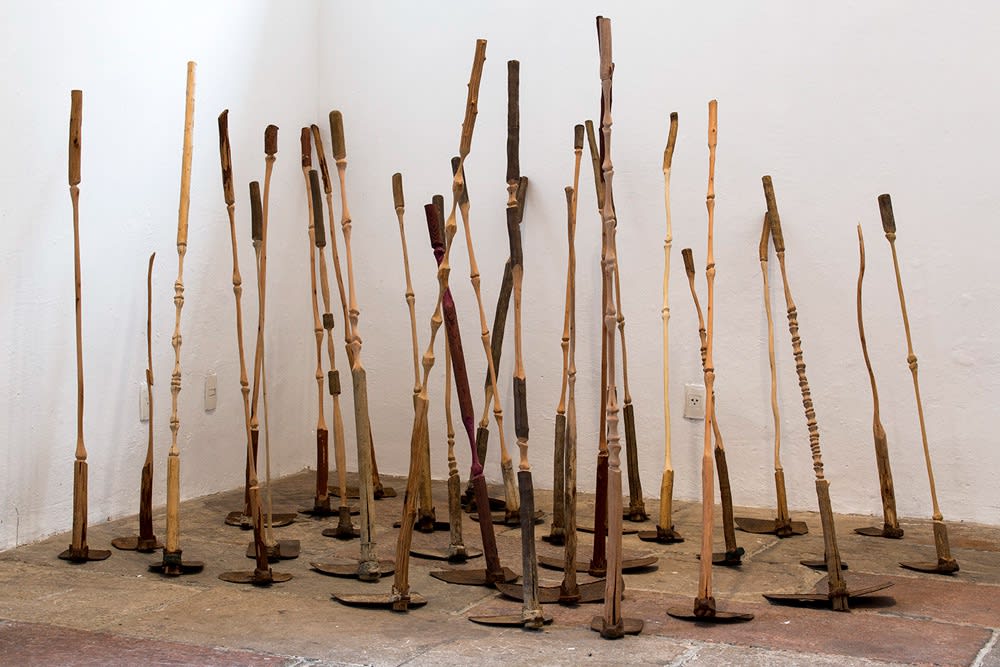 Afonso Tostes, Exhibition view ¨Tronco¨, 2013