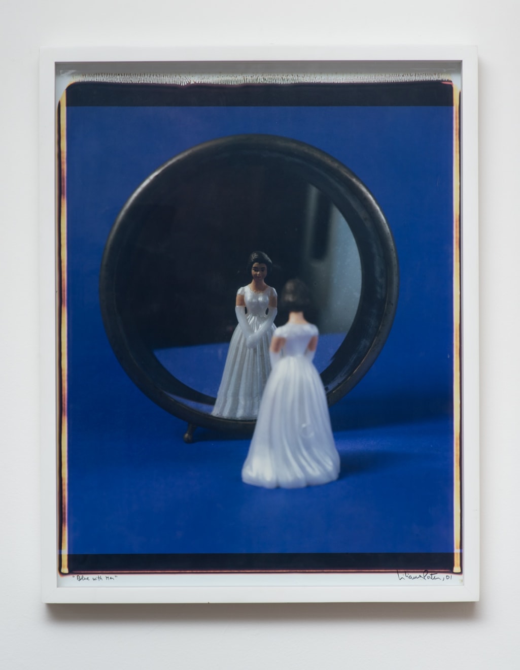 Liliana Porter, Blue with Her, 2001