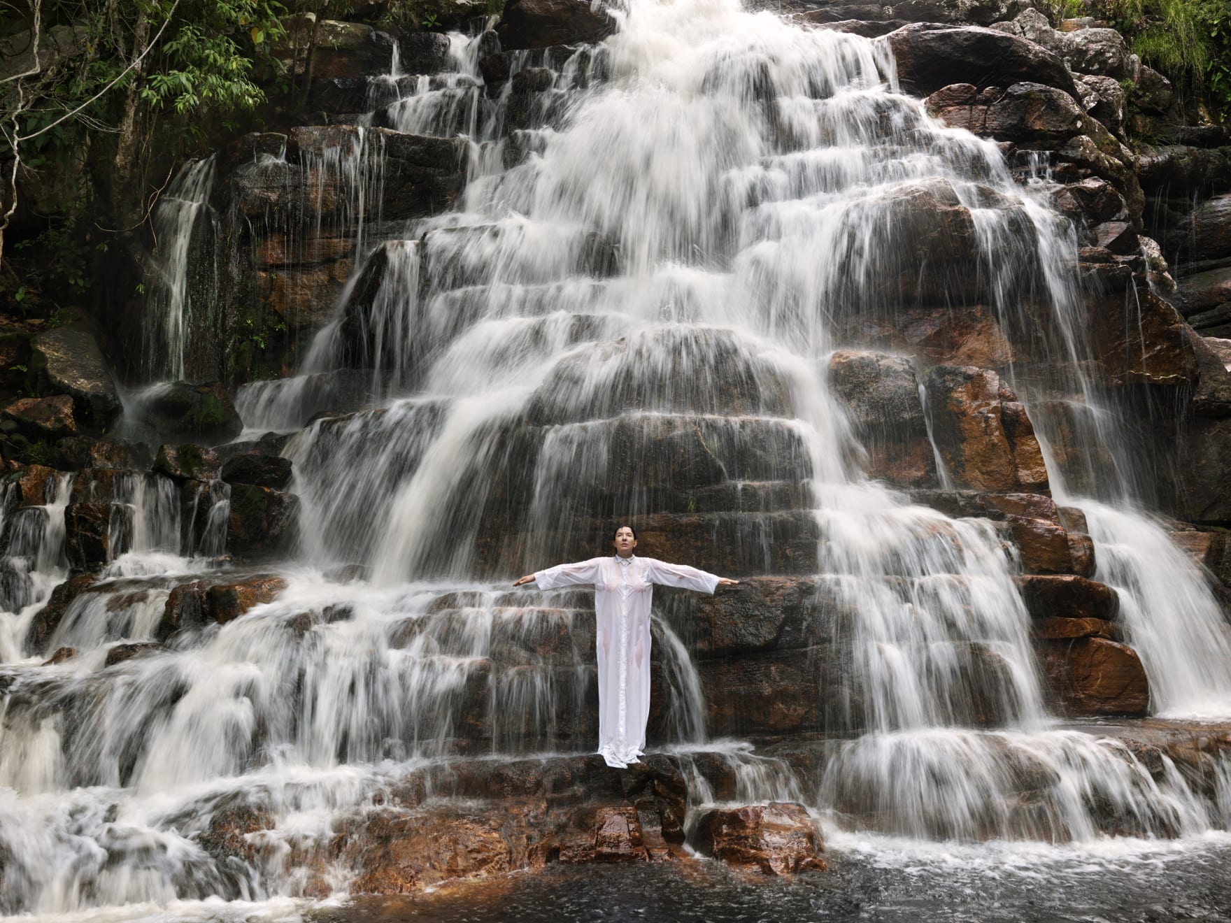 Marina Abramovic, Places of Power, Waterfall, 2013
