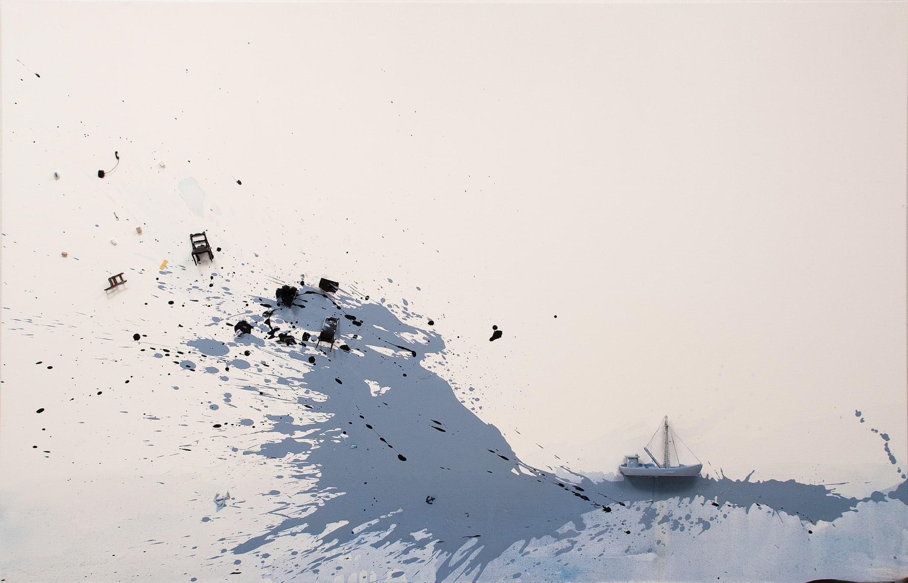 Liliana Porter, Untitled at Sea, 2021