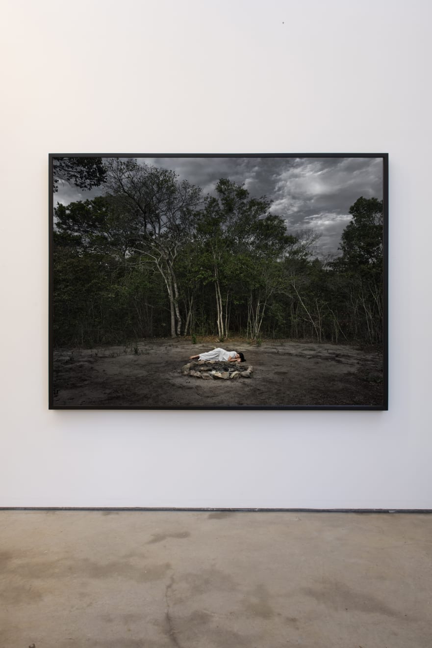 Marina Abramovic, Places of Power, Sleeping by the Fire Pit, 2013/2015