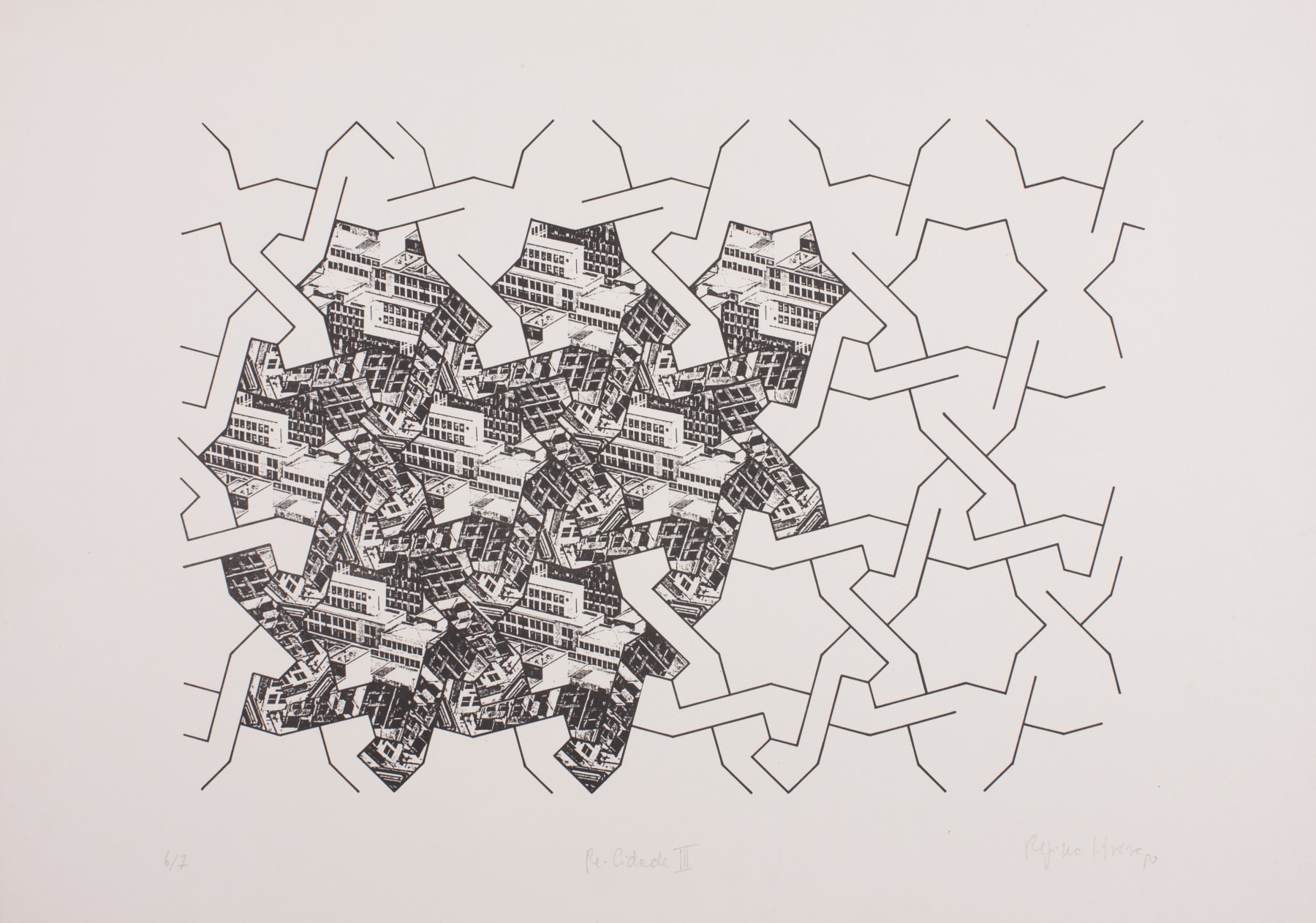 Regina Silveira, Re-cidade III, 1980