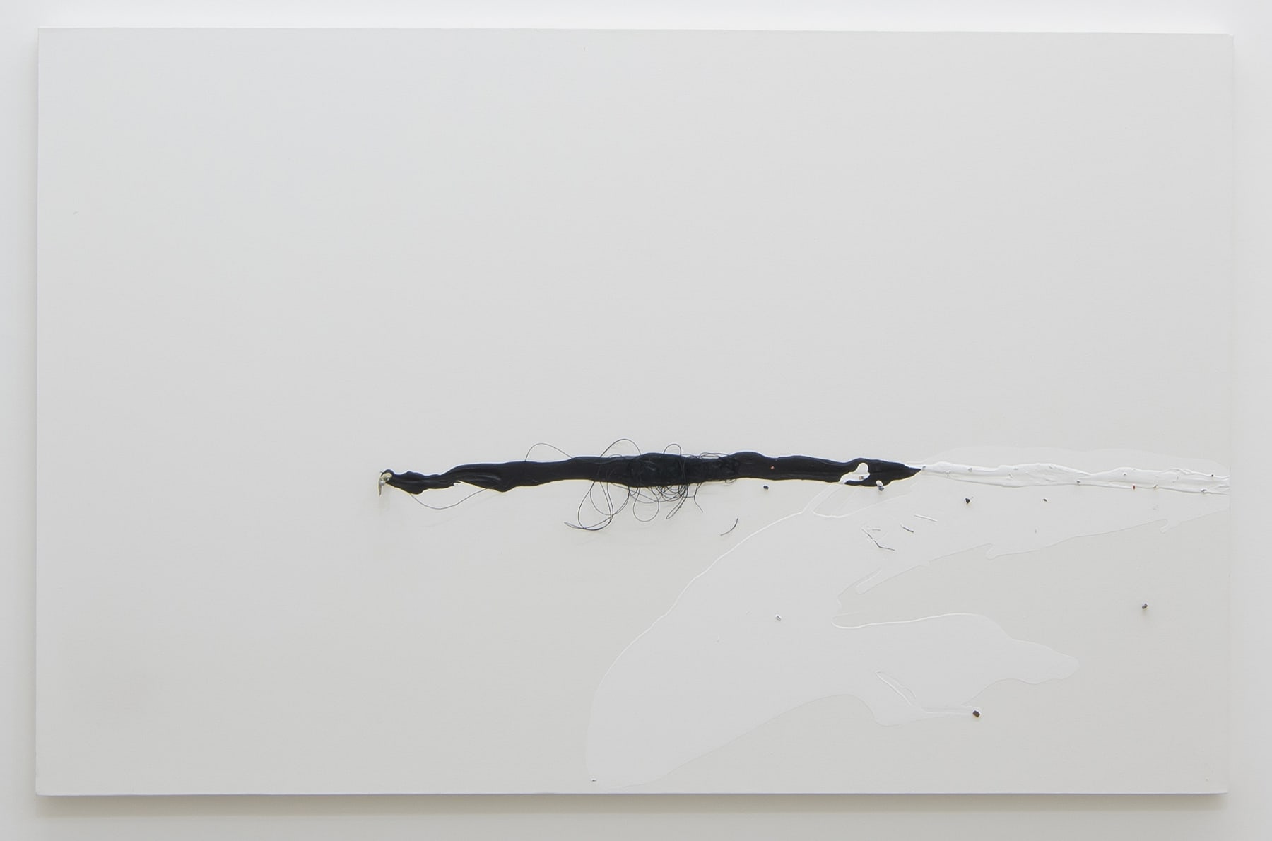 Liliana Porter, Untitled with Black and White Paint, 2008