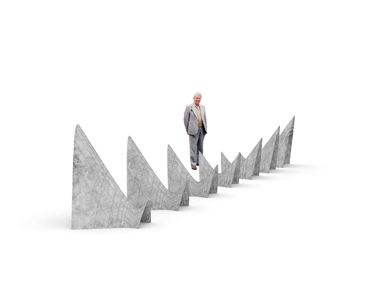 Héctor Zamora, “Anticlástica Assimétrica”, 2018