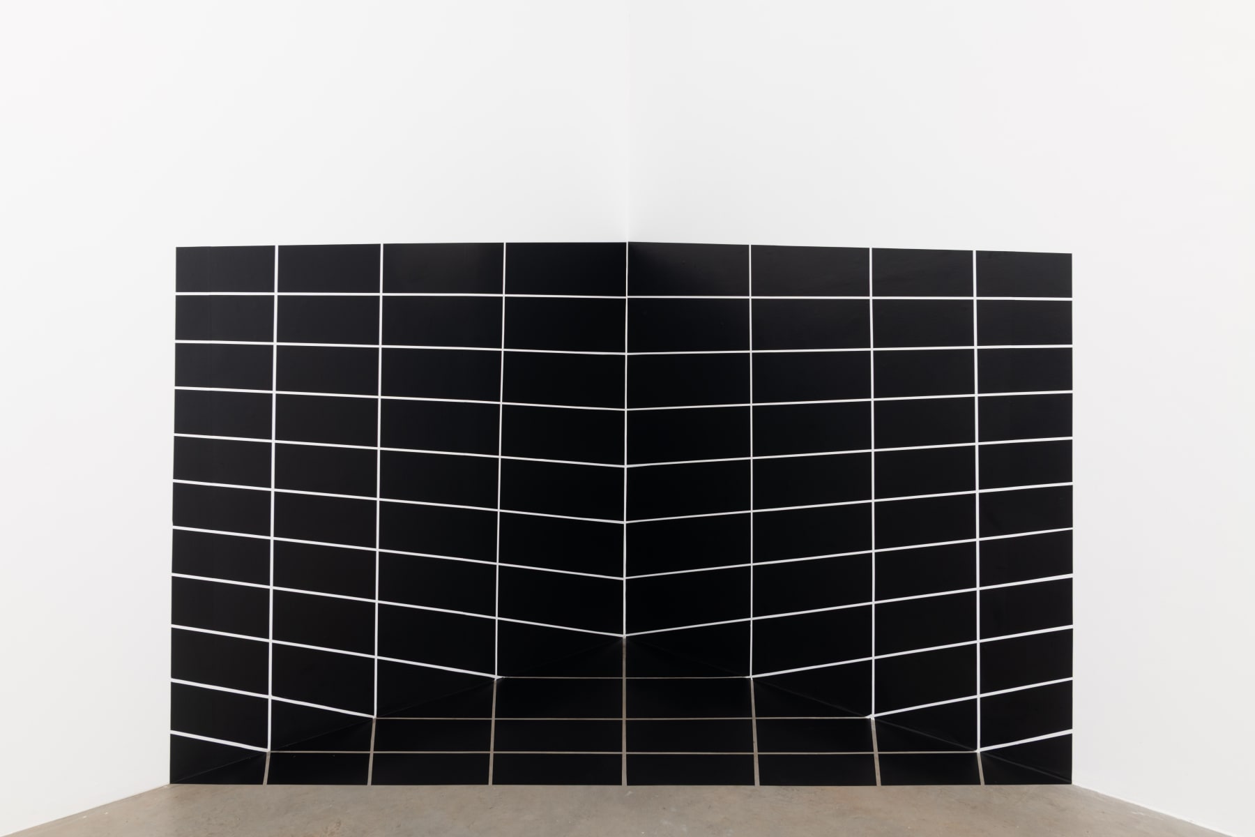 Regina Silveira, “GRAPH (CORNER)”, 2025