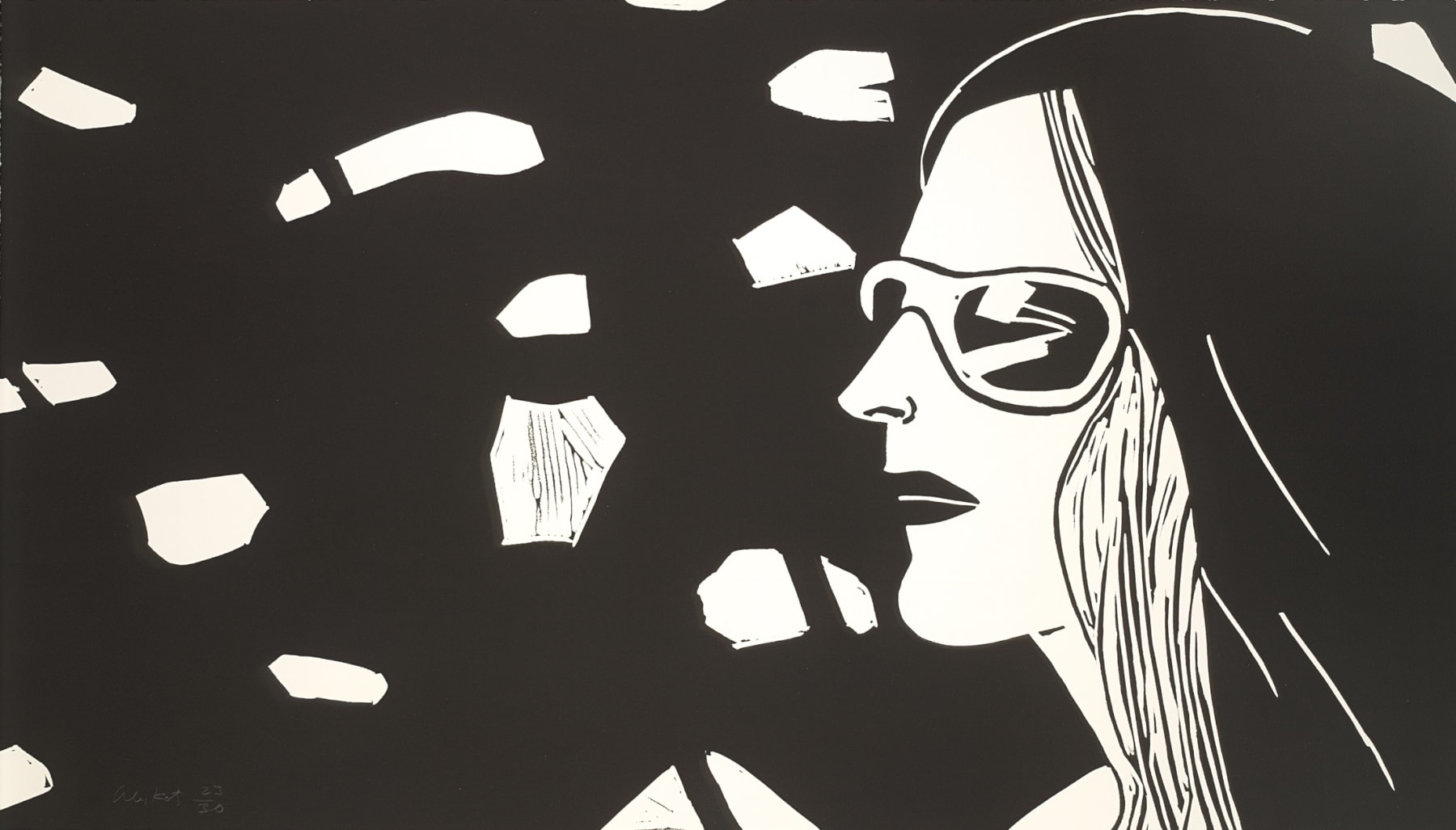 Alex Katz, ¨Kym¨, 2009