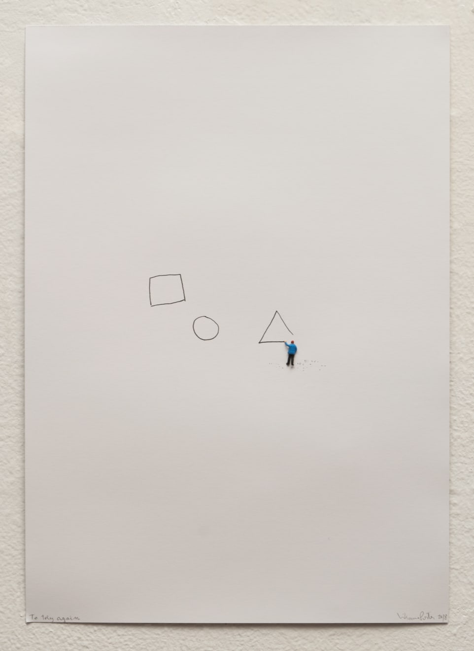 Liliana Porter, “To try again II”, 2018