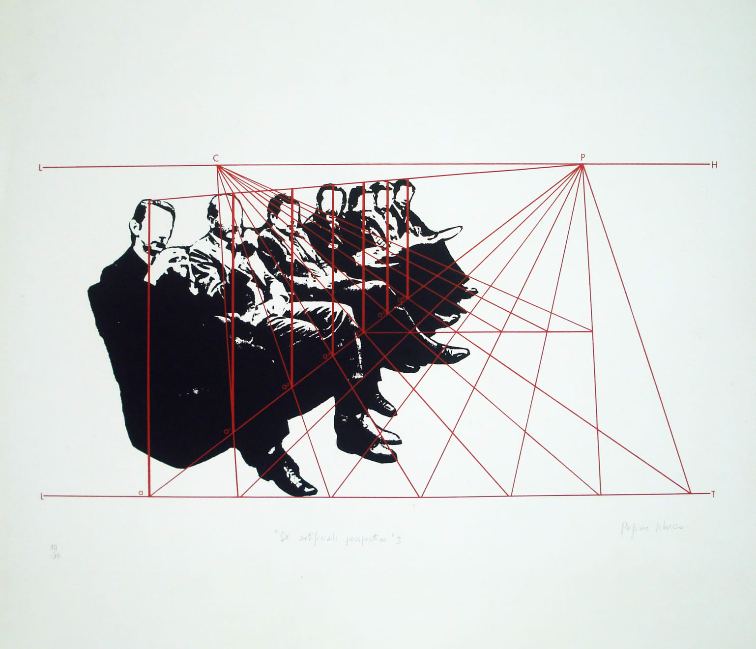 Regina Silveira, “De Artificiali Perspectiva 3”, 1976