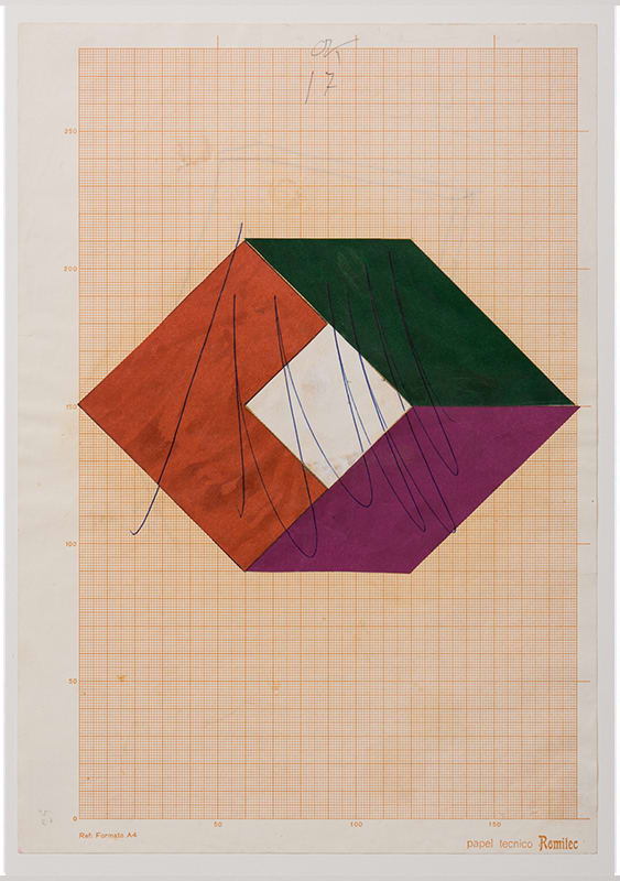 Geraldo de Barros, Sem título, Estudo, 1980