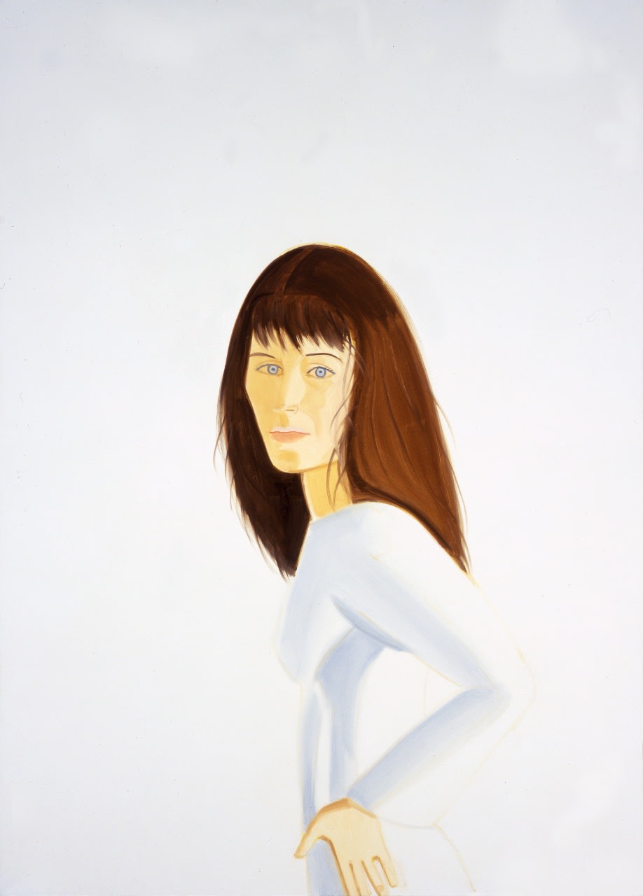 Alex Katz, ¨Kym on White¨, 2004