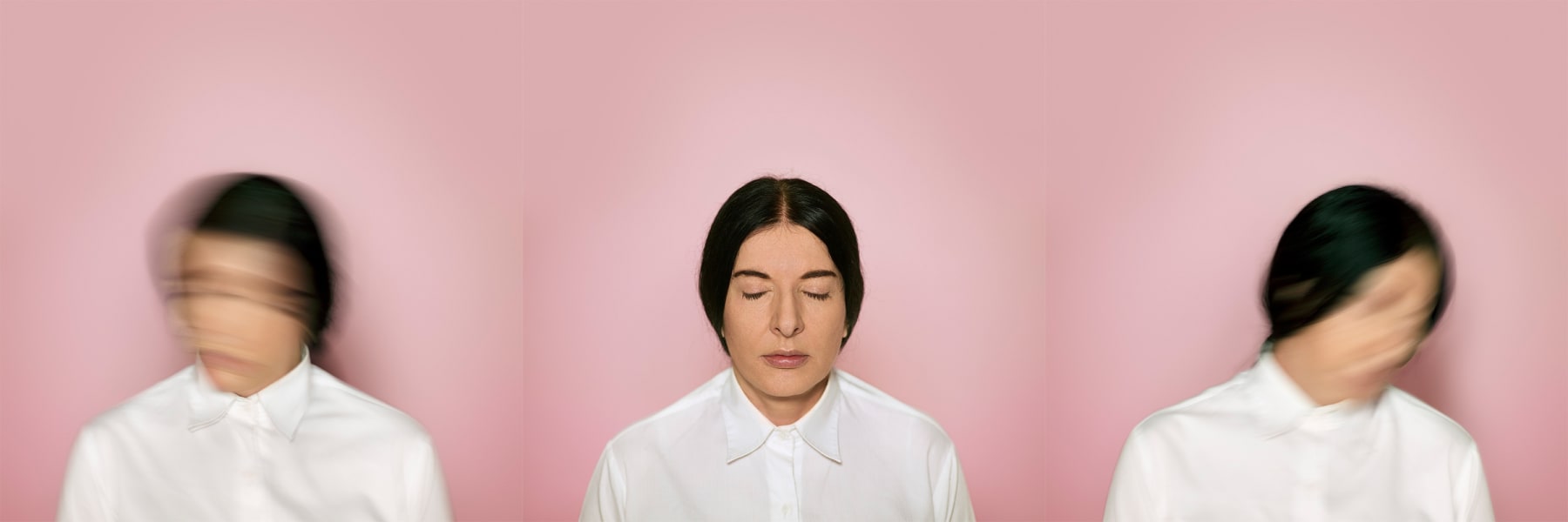 Marina Abramovic, The Current, triptych, 2013/2015