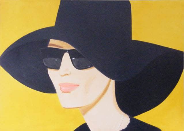 Alex Katz, ¨Ulla in Black Hat¨, 2010