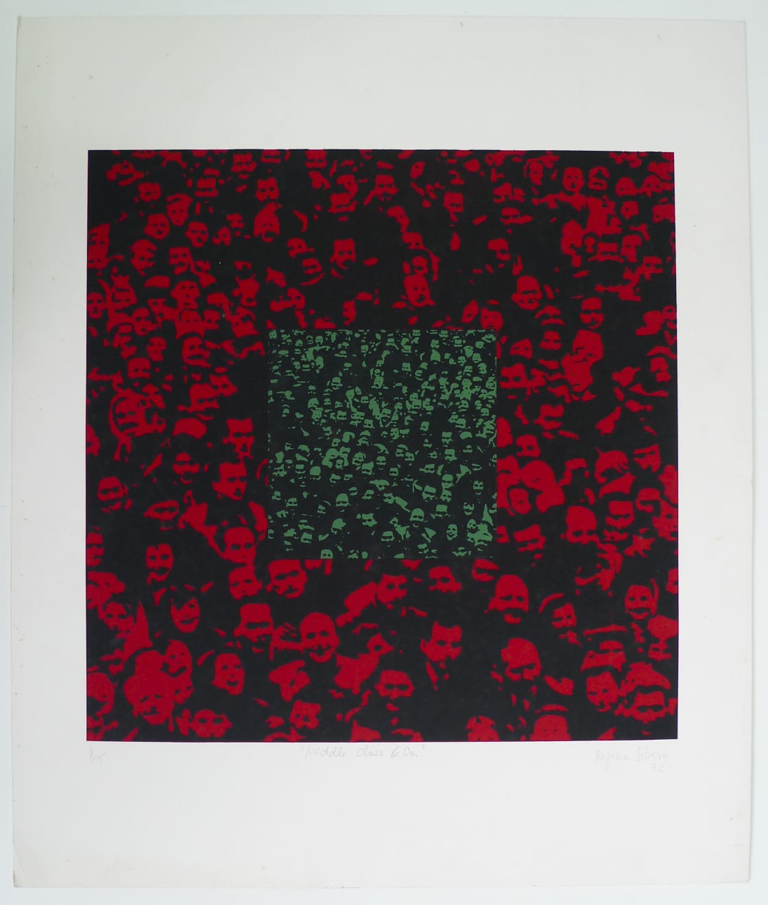 Regina Silveira, Middle class & Co , 1972