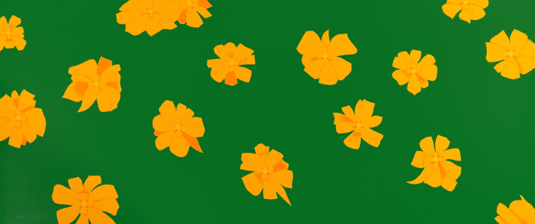 Alex Katz, ¨Marigold¨, 2004