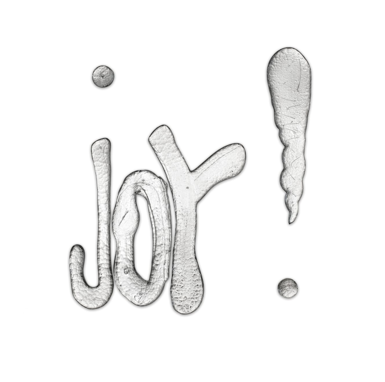 Rob Wynne, “Joy !”, 2024