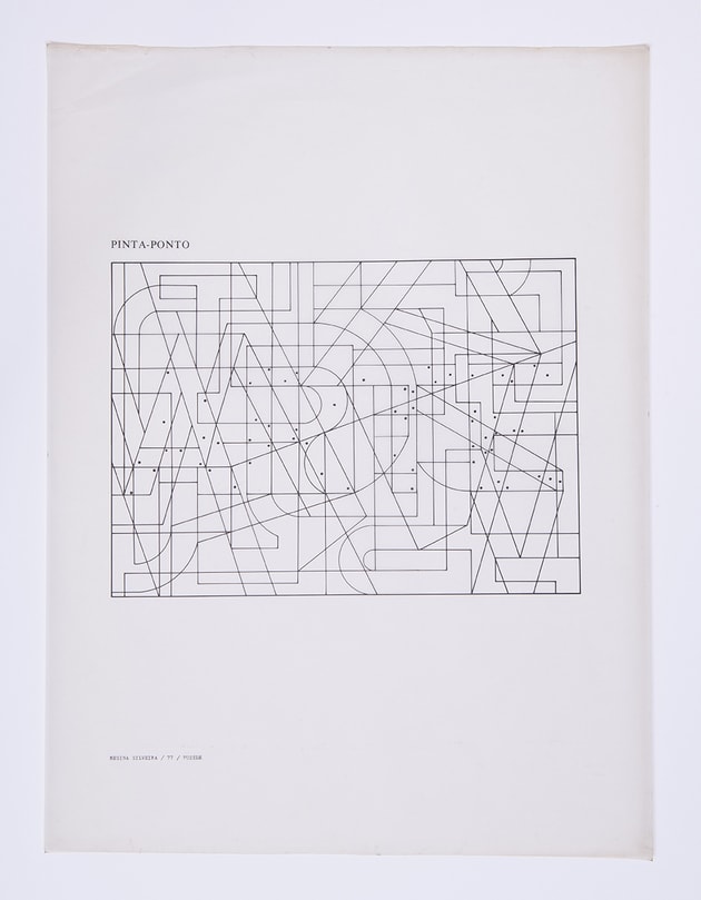 Regina Silveira, “Pinta-Ponto” da série 