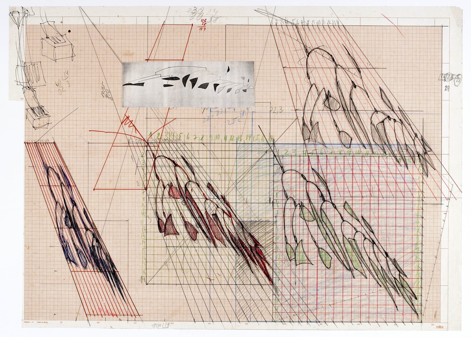 Regina Silveira, In Absentia (Calder), 1997