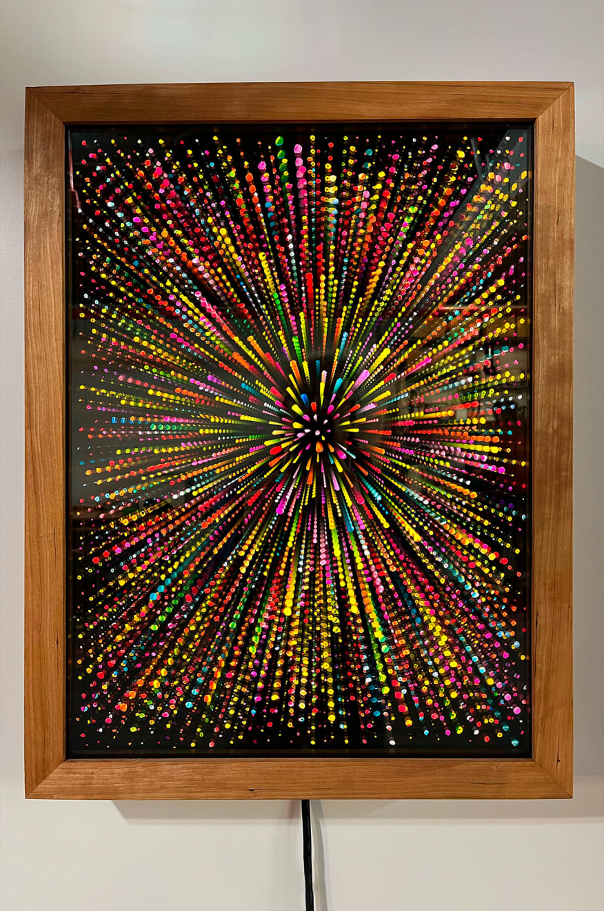 Iván Navarro, “Mist”, 2024