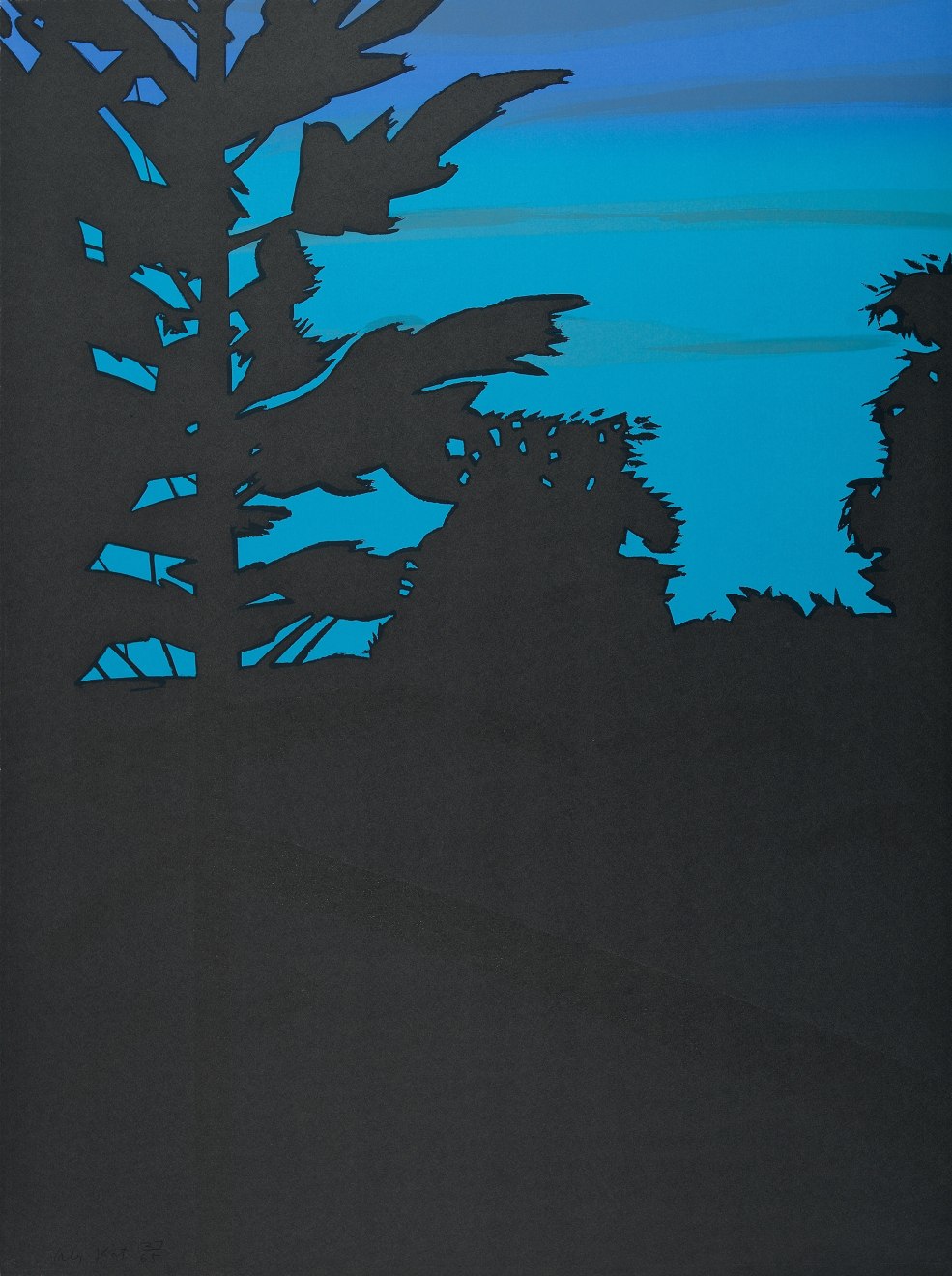 Alex Katz, ¨Twilight II¨, 1978