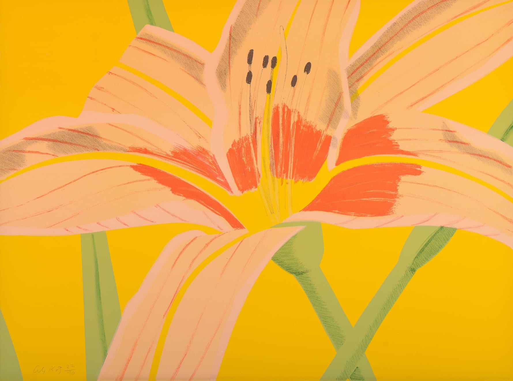 Alex Katz, ¨Day Lilly II¨, 1969