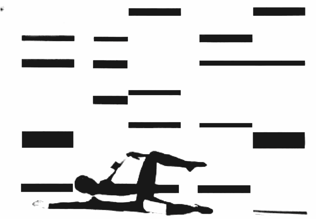 Analivia Cordeiro, 0°‹—›45° version I Dance performance, 1974