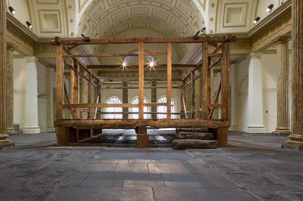 Afonso Tostes, Exhibition view ¨Tronco¨, 2013