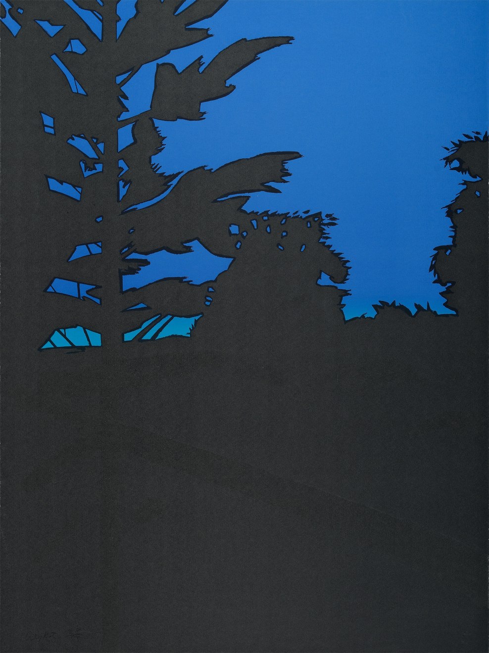 Alex Katz, “Twilight III”, 1978