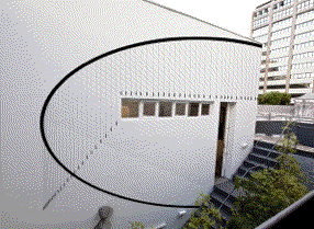 Tobias Putrih, ¨From the Wall Elipse and Around the Rail¨, 2012