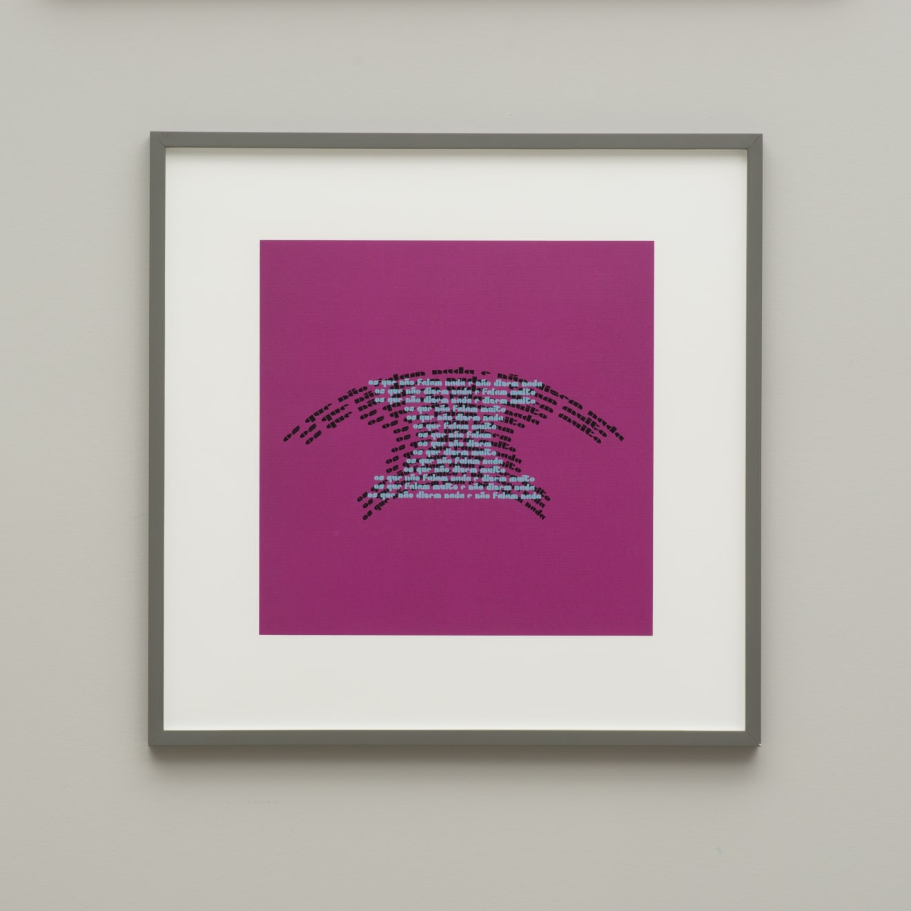 Augusto de Campos, “Os que Não”, 2010/2019