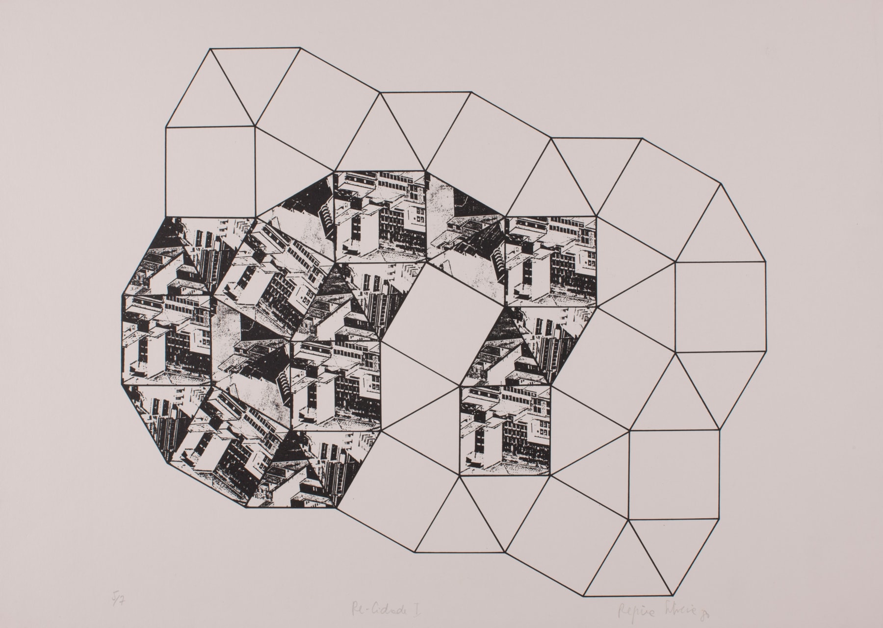 Regina Silveira, Re-cidade I, 1980