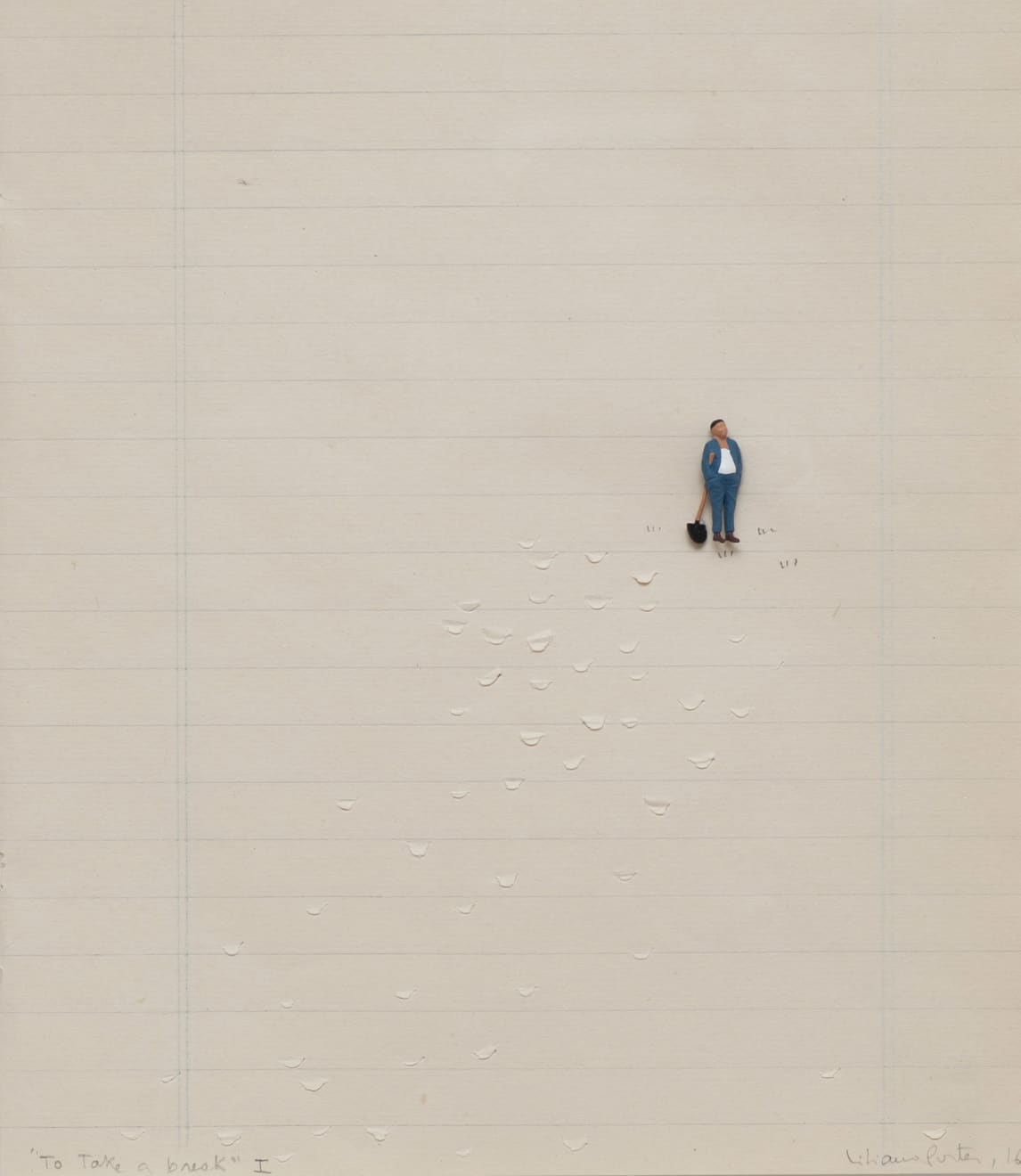 Liliana Porter, To Take a Break I, 2016