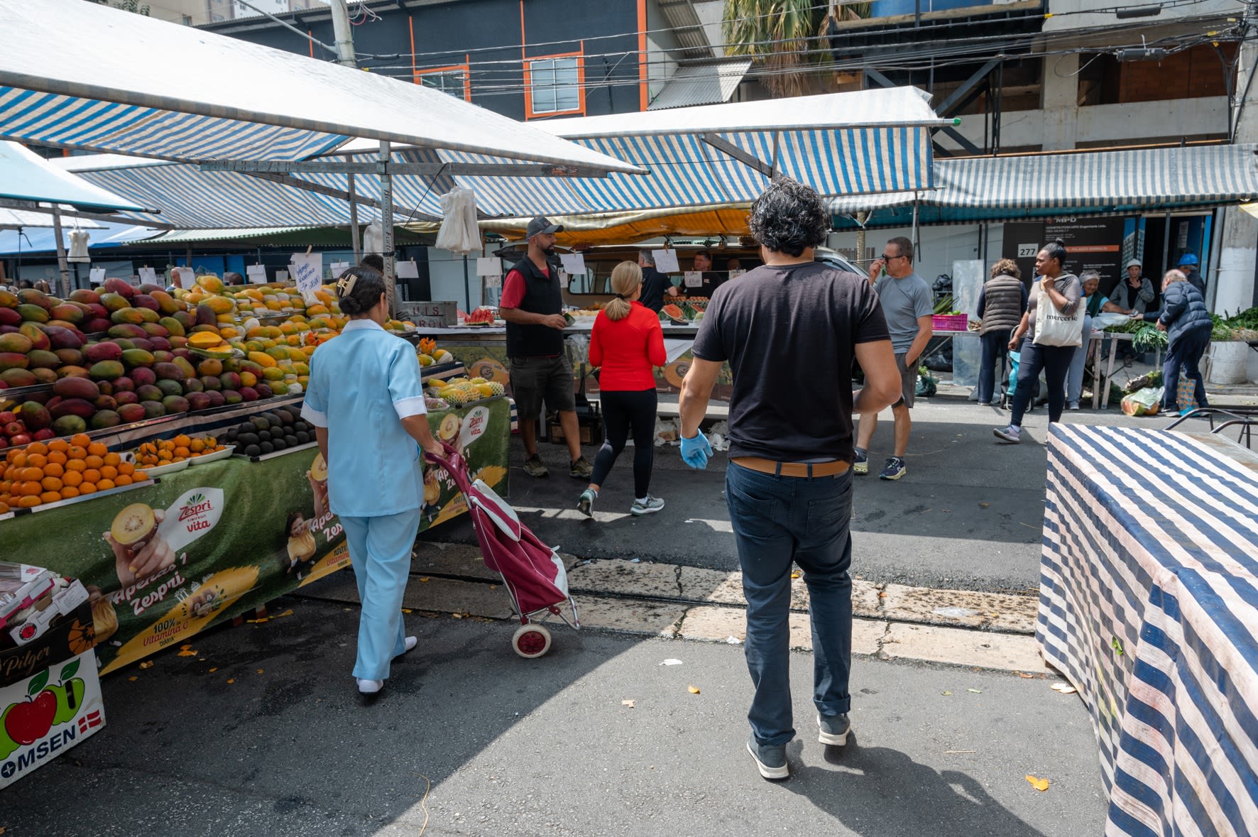 Adán Vallecillo, Pintura mural, São Paulo, 2023