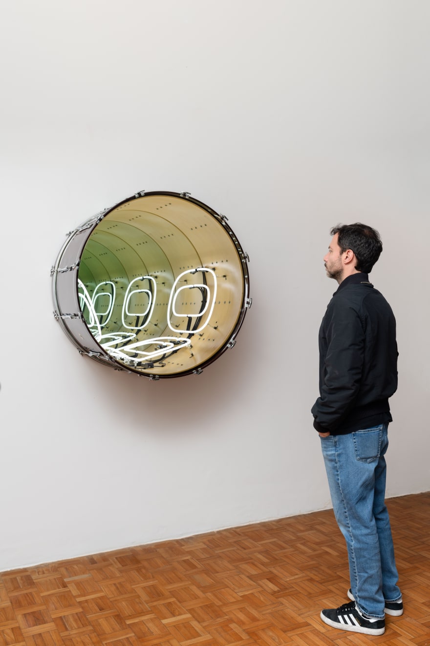 Iván Navarro, “OIDO #3”, 2012