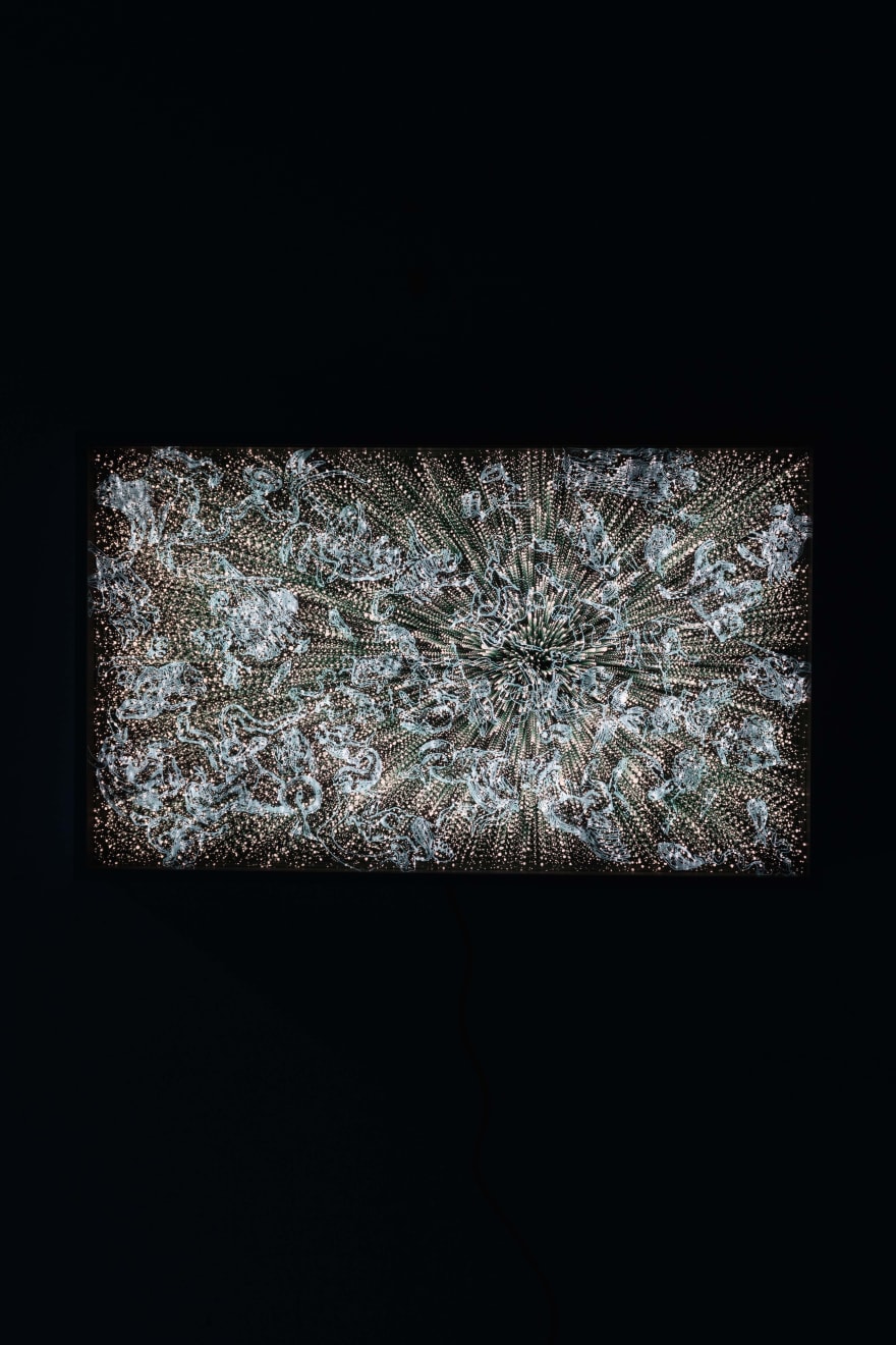 Iván Navarro, “Zodiac Constellations”, 2024