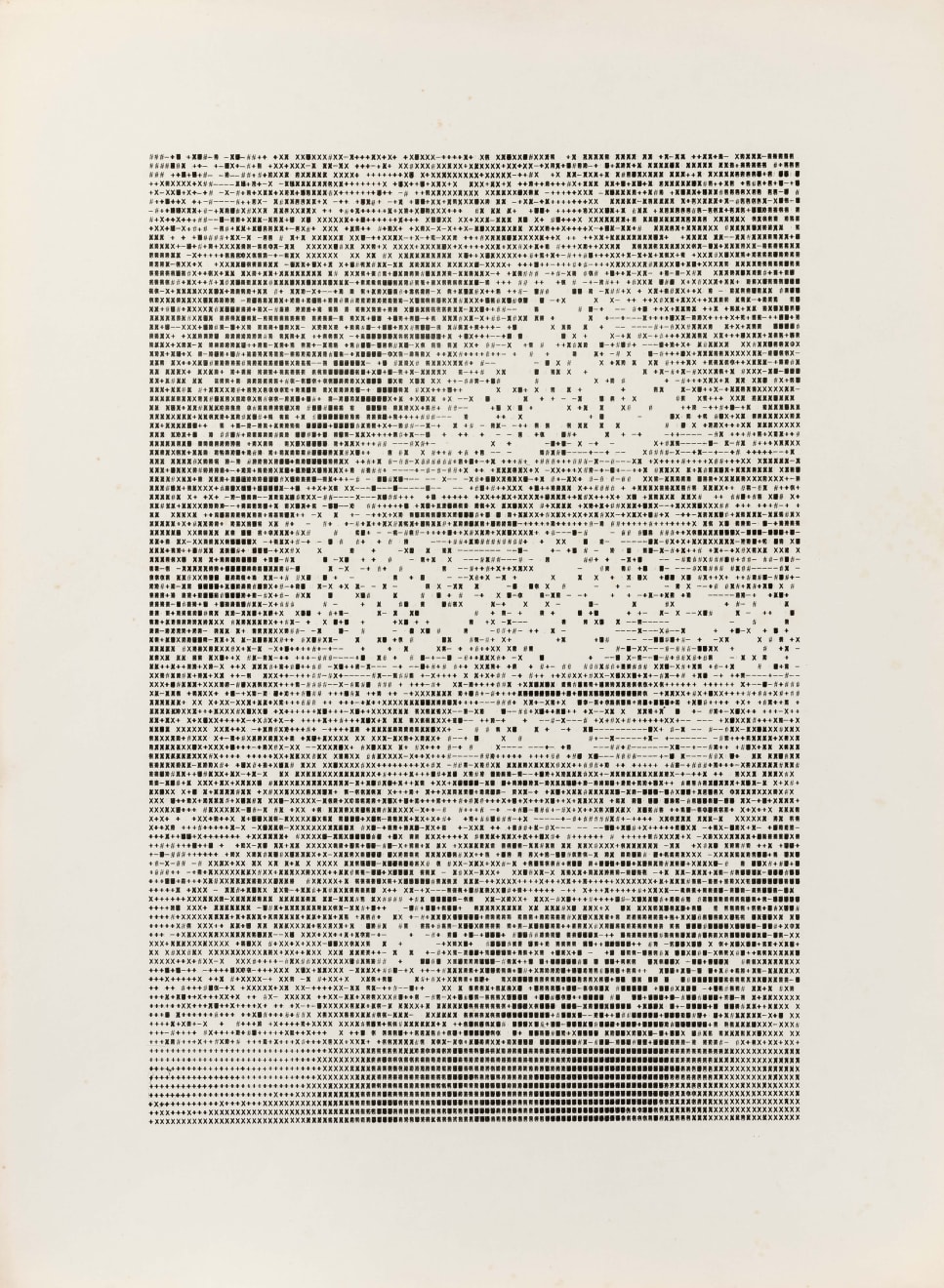 Waldemar Cordeiro, “A Mulher que Não É B B” , 1971