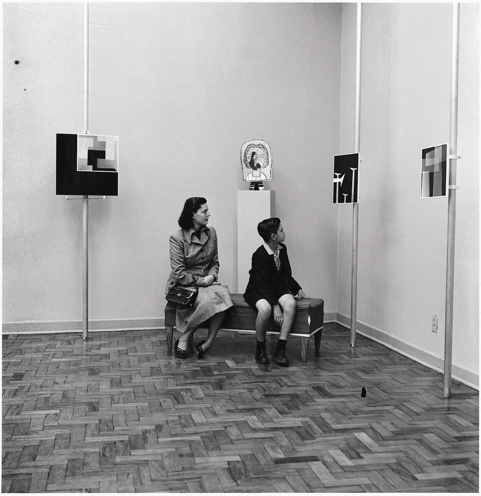 Geraldo de Barros, “A menina do sapato”, 1949/2024