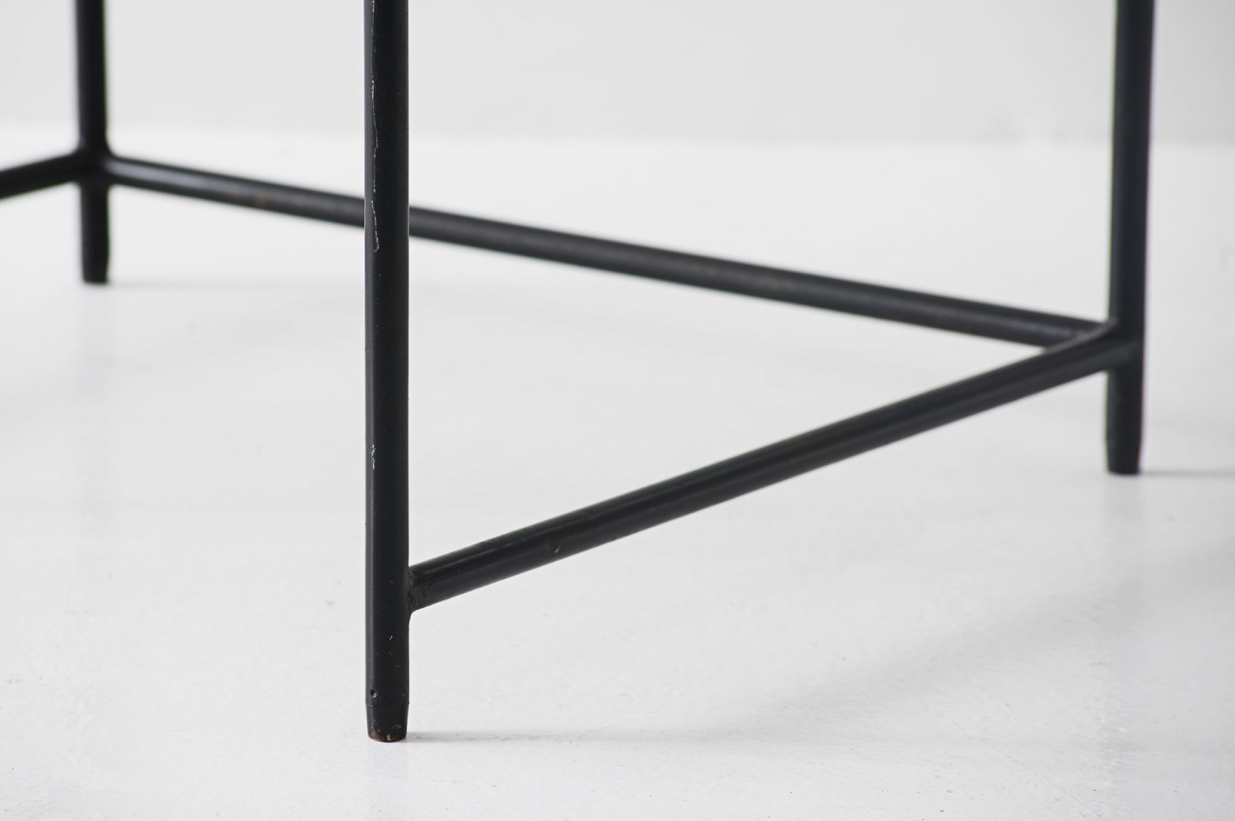 Geraldo de Barros, “Iron single armchair, manufactured by Unilabor”, 1955