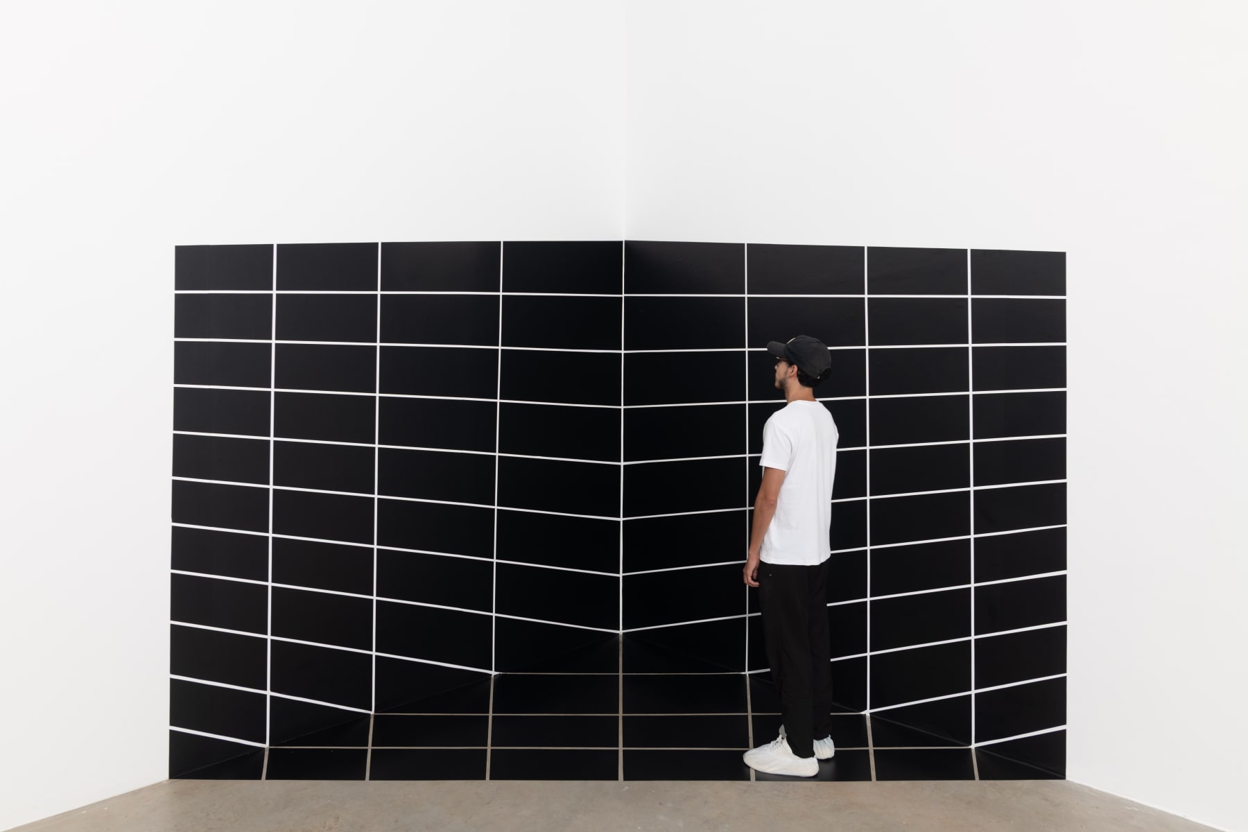 Regina Silveira, “GRAPH (CORNER)”, 2025