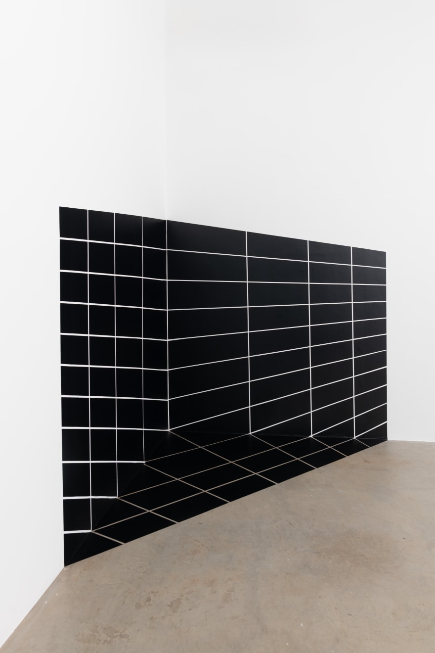 Regina Silveira, “GRAPH (CORNER)”, 2025
